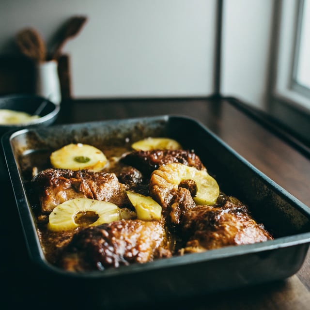 Baked Pineapple Teriyaki Chicken