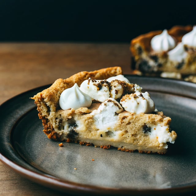 Cookie Dough Ice Cream Pie