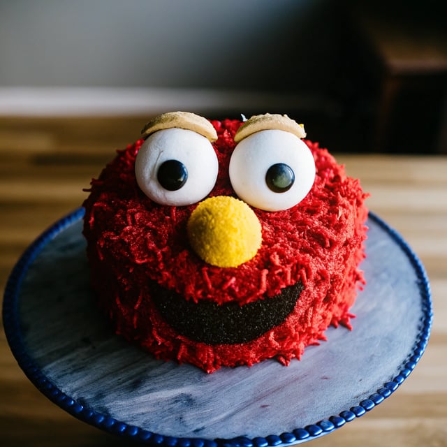 Elmo Cake