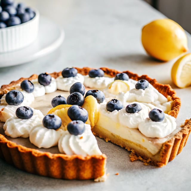 Lemon Blueberry Tart
