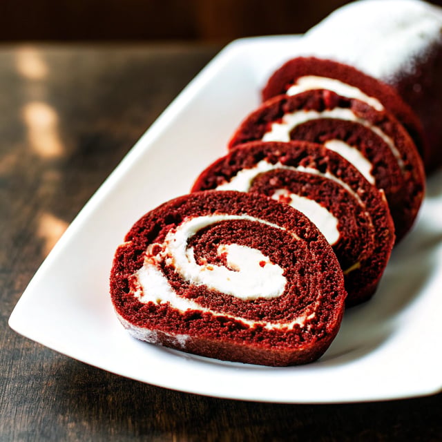 Red Velvet Cake Roll