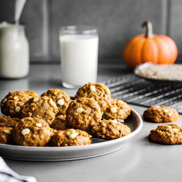 Soft-Baked Pumpkin Oatmeal Cookies