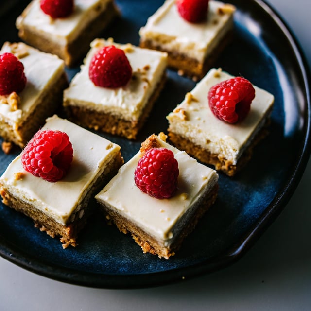 White Chocolate Raspberry Cheesecake Bars
