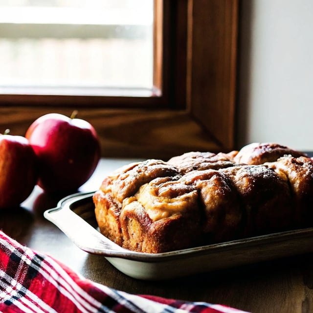 Apple Cider Pull-Apart Bread
