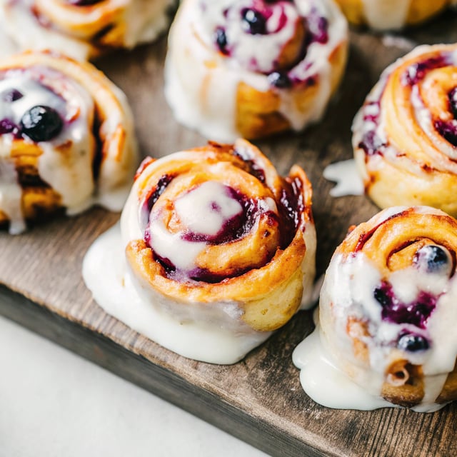 Blueberry-Orange Breakfast Rolls