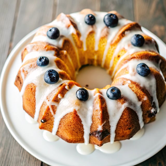 Blueberry Orange Bundt Cake