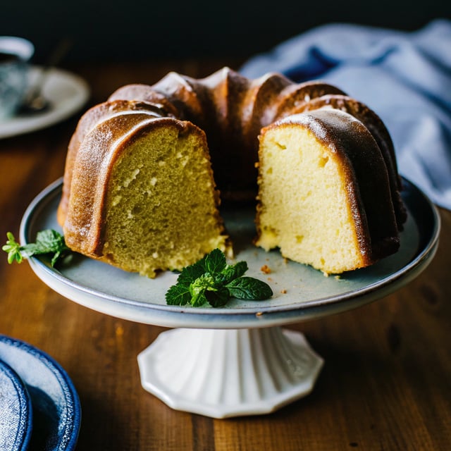Buttery Vanilla Bundt Cake