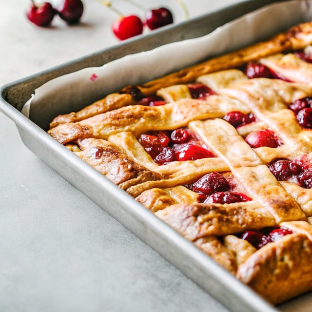 Cherry Slab Pie