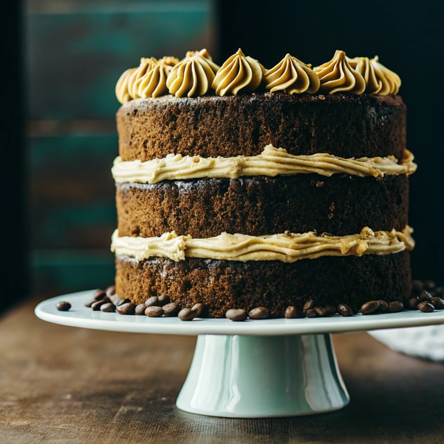 Chocolate Cake with Espresso Buttercream