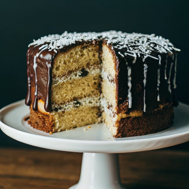 Chocolate Coconut Cake