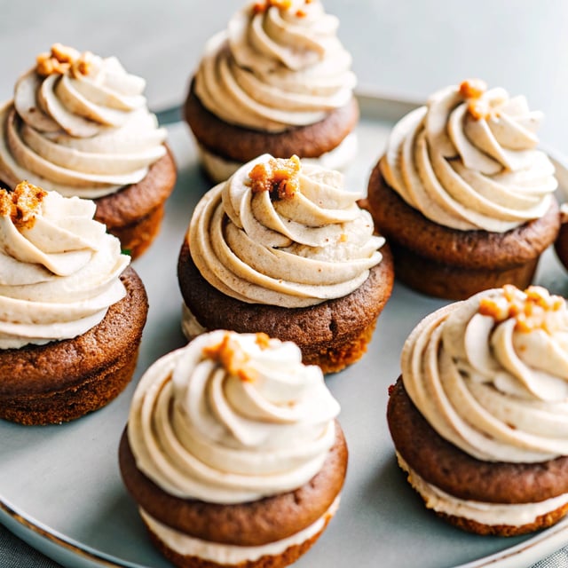 Chocolate Mini Cakes with Hazelnut Buttercream