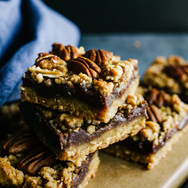 Chocolate Pecan Pie Bars