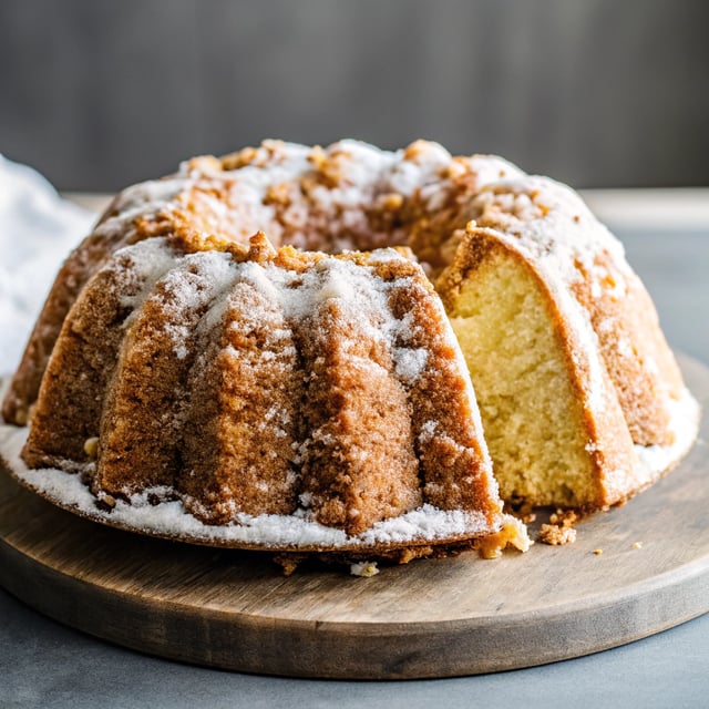 Cinnamon Streusel Bundt Cake