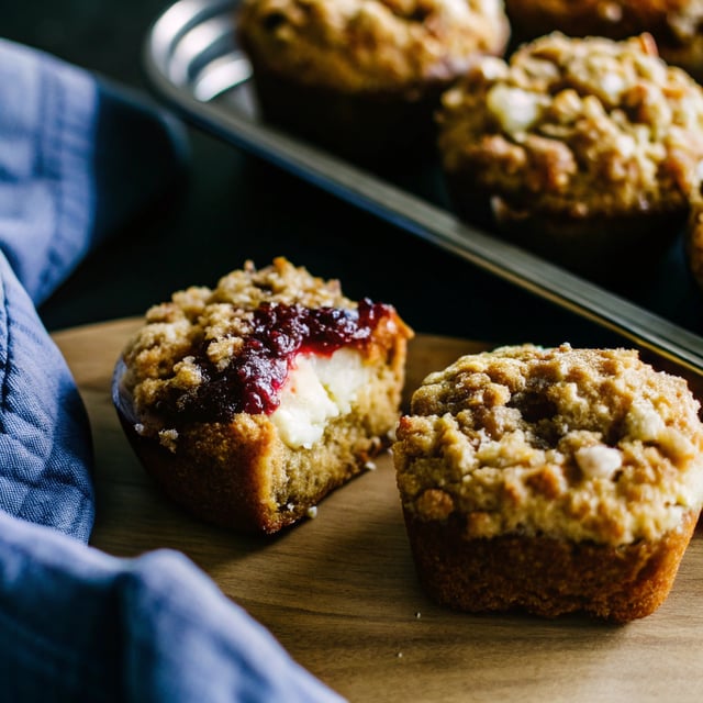 Creamy Jammy Coffee Cakes