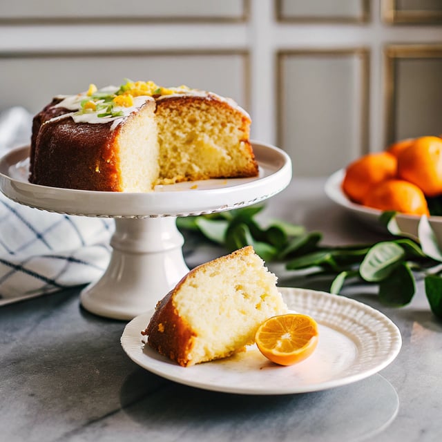 Grand Marnier Orange Cake