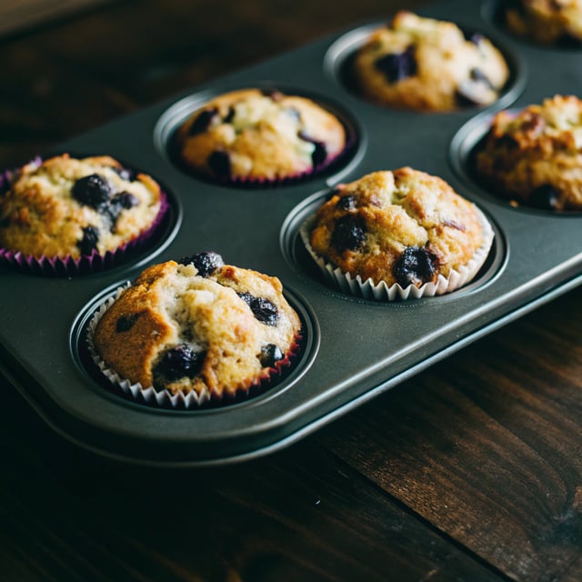 Homemade Blueberry Muffins