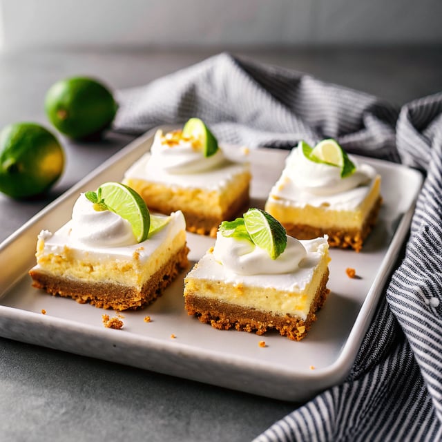 Key Lime Pie Bars