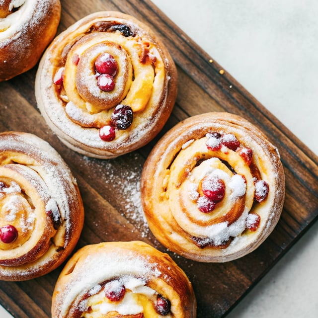 Panettone Swirl Buns