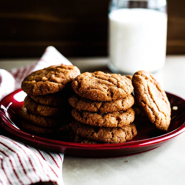 Perfectly Chewy Peanut Butter Cookies