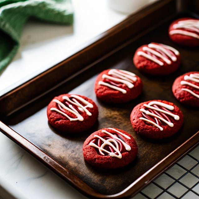 Red Velvet Sugar Cookies (and a mint version!)