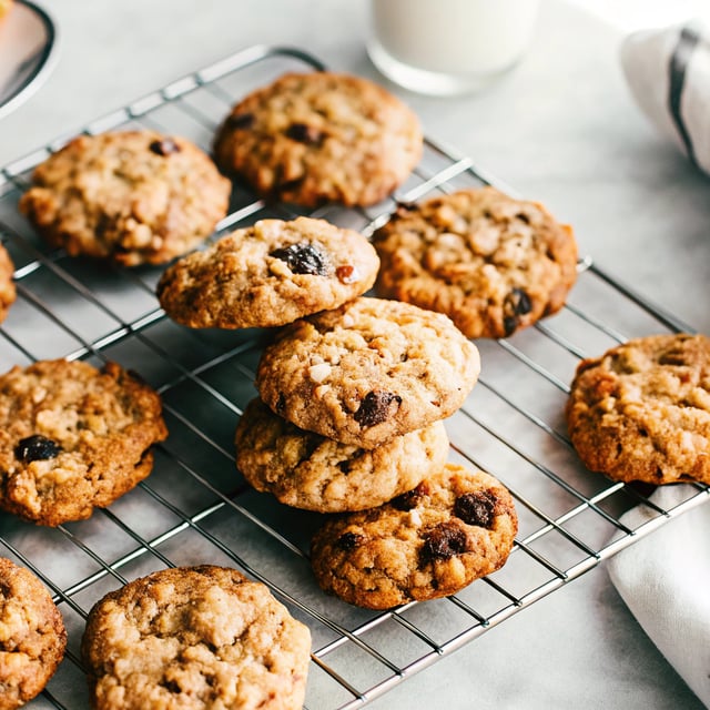 Soft Oatmeal Raisin Cookies