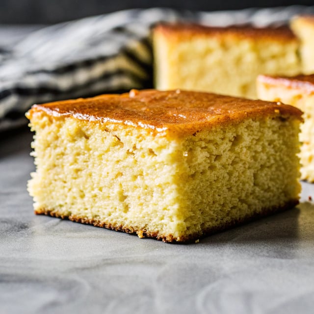 Straight-Up Yellow Snacking Cake