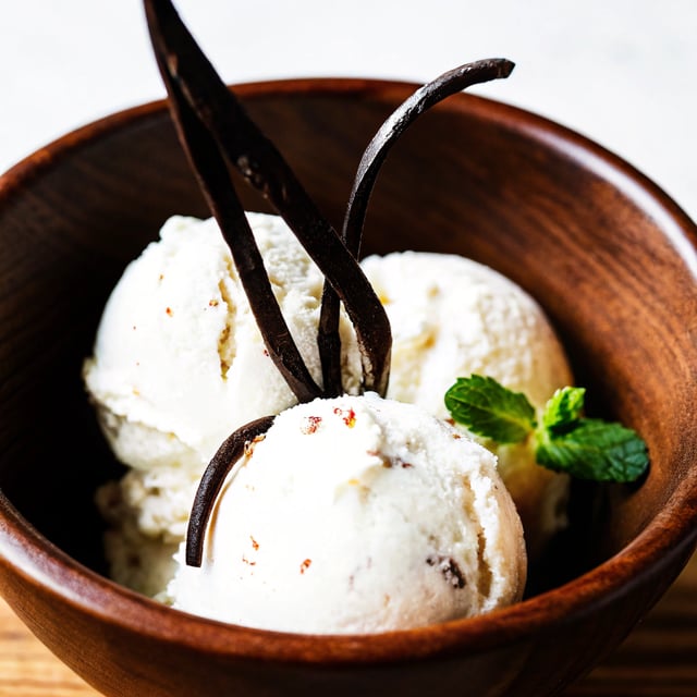 Vanilla No-Churn Ice Cream