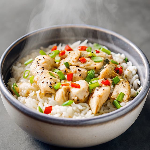Spicy Chicken Rice Bowls