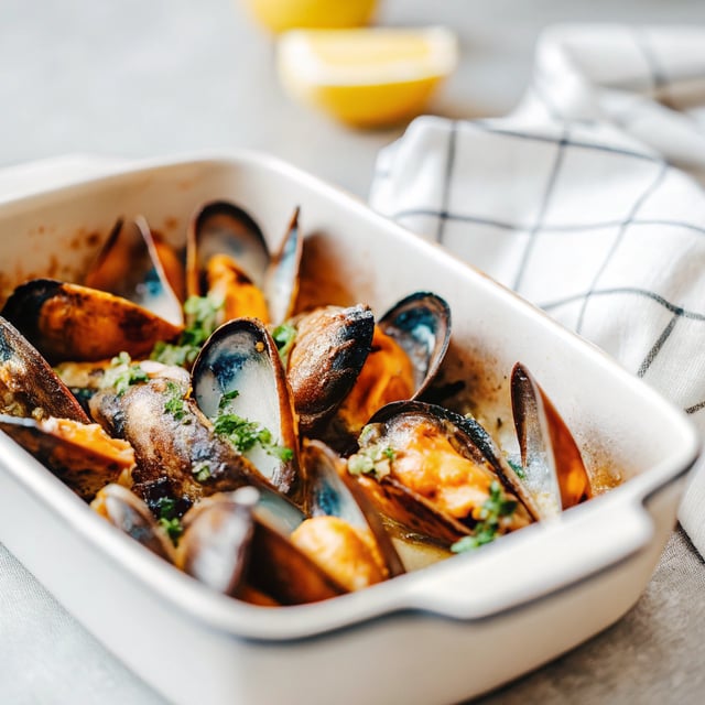 Broiled Mussels