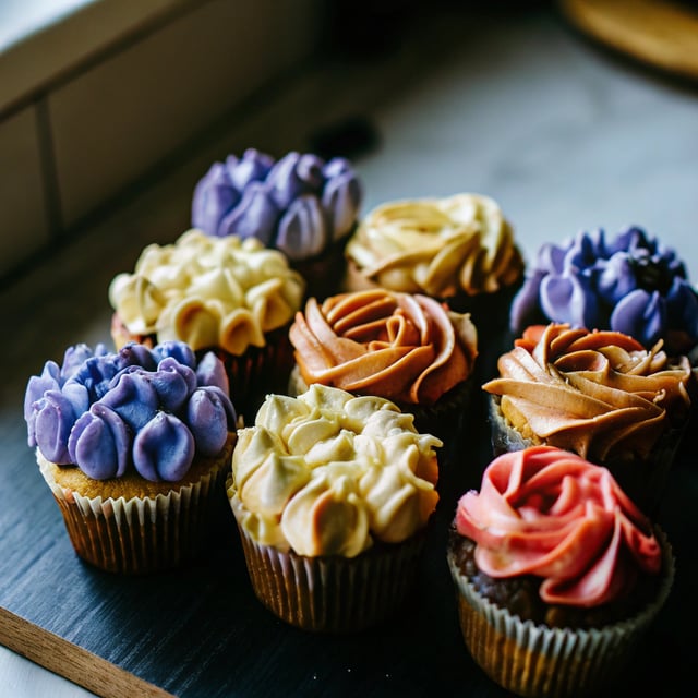 Flower Cupcakes