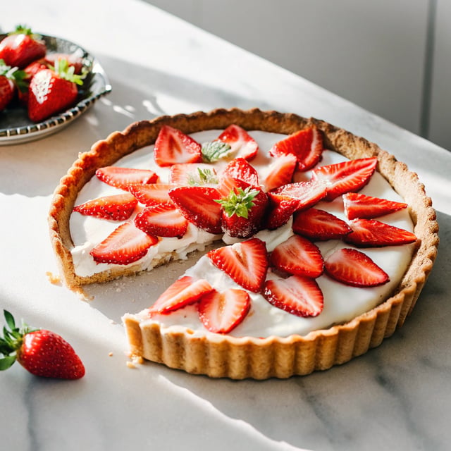 Fresh Strawberry Tart (Tarte aux Fraises)