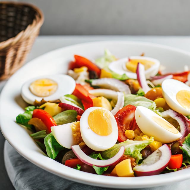 Fried Egg Salad