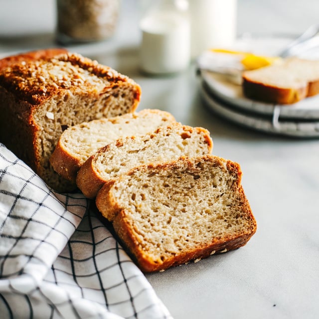 Oat and Wheat Sandwich Bread