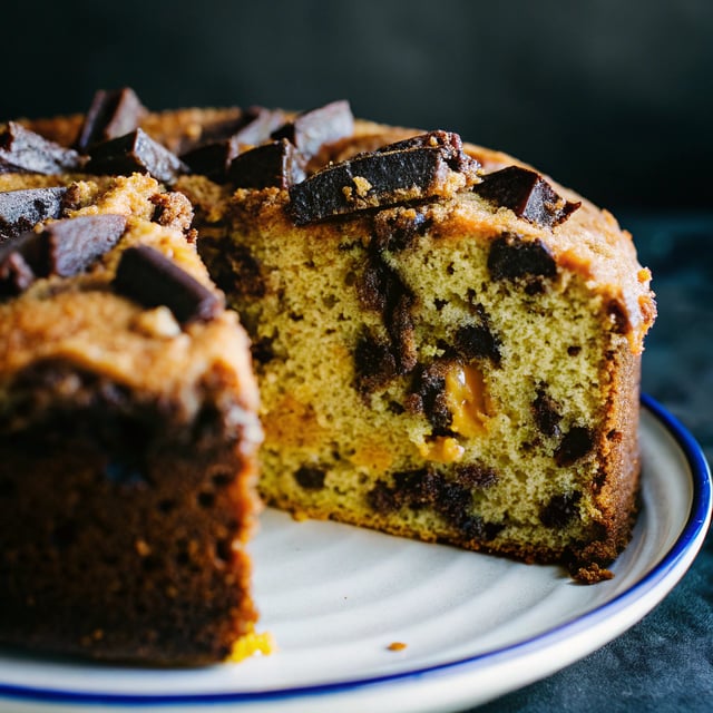 Orange Chocolate Chunk Cake