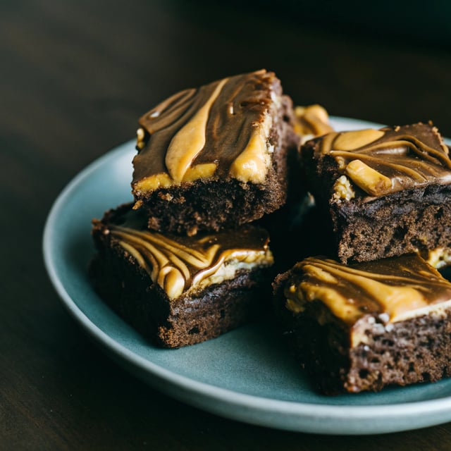 Peanut Butter Brownies