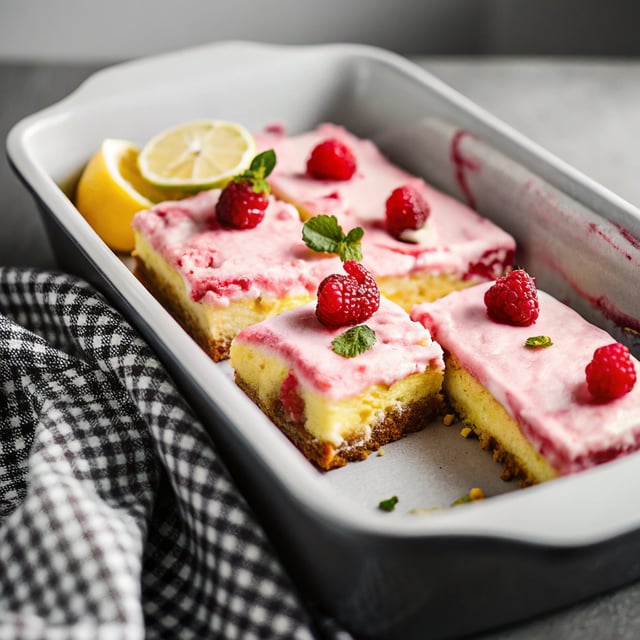Pink Lemonade Bars