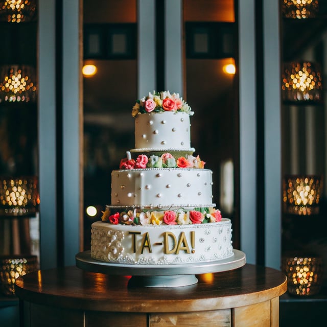 Project Wedding Cake: Ta-da!