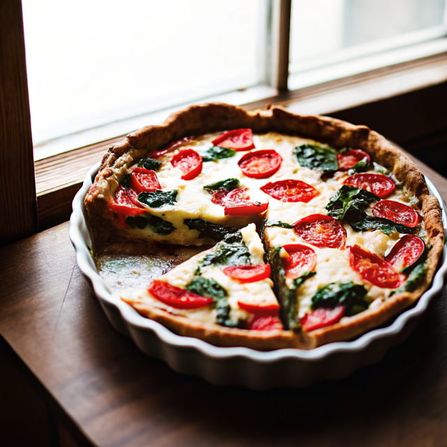 Spinach Quiche, Revisited
