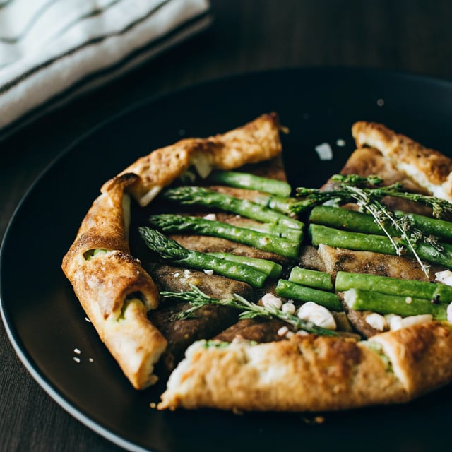Spring Asparagus Galette