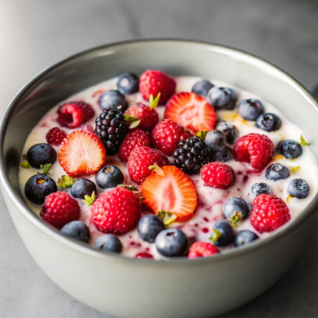 Summer Berry Pudding