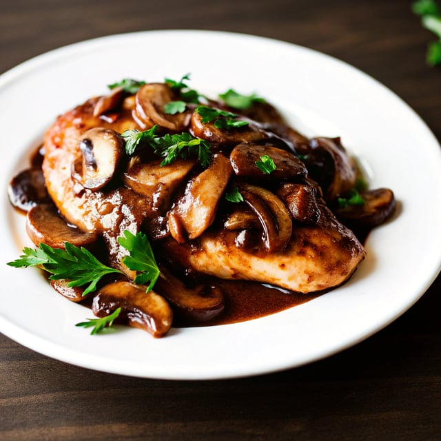 Alex's Chicken and Mushroom Marsala