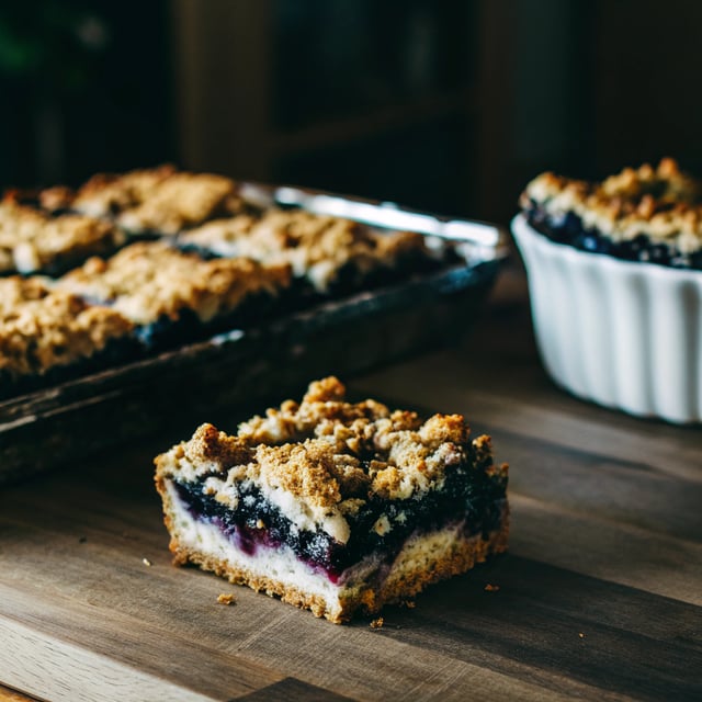 Blueberry Crumb Bars