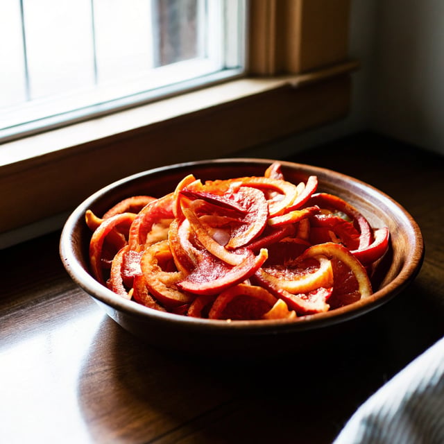 Candied Grapefruit Peels