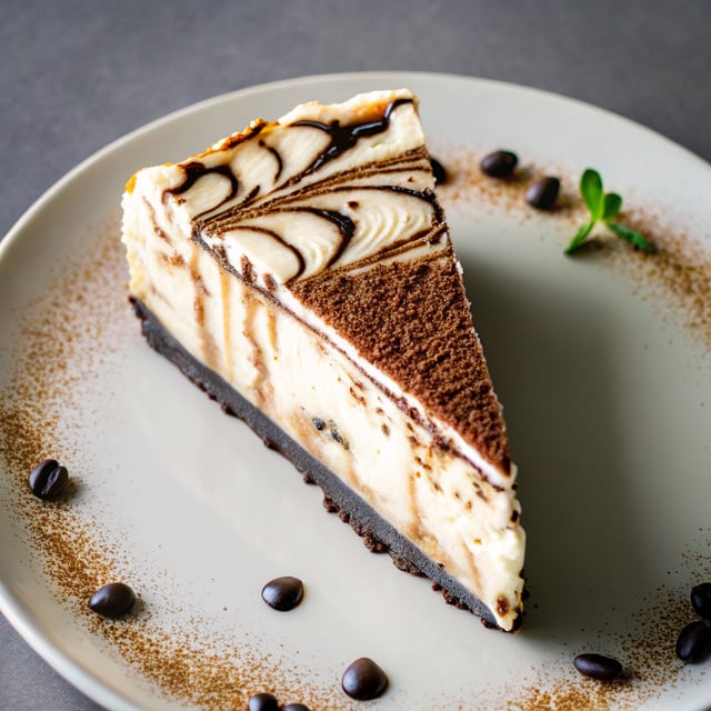 Cappuccino Fudge Cheesecake