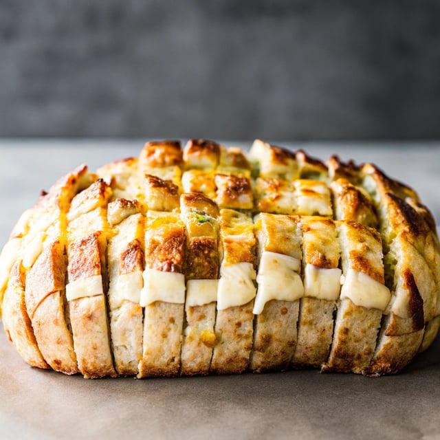 Cheddar, Beer and Mustard Pull-Apart Rye Bread
