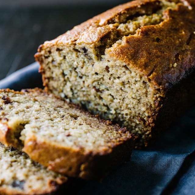 Crackly Banana Bread