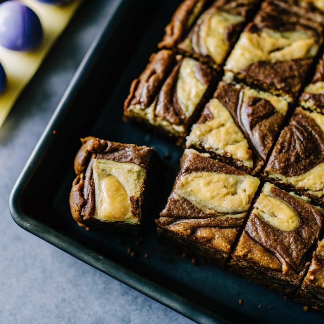 Cream Cheese Marbled Brownies