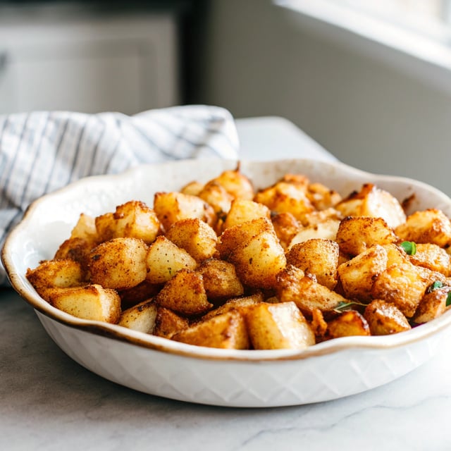 Crispy, Crumbled Potatoes
