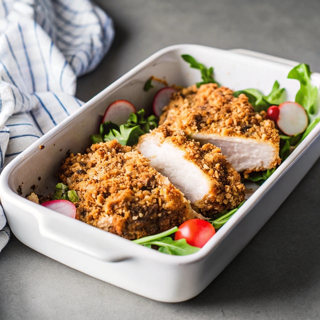 Crunchy Baked Pork Chops