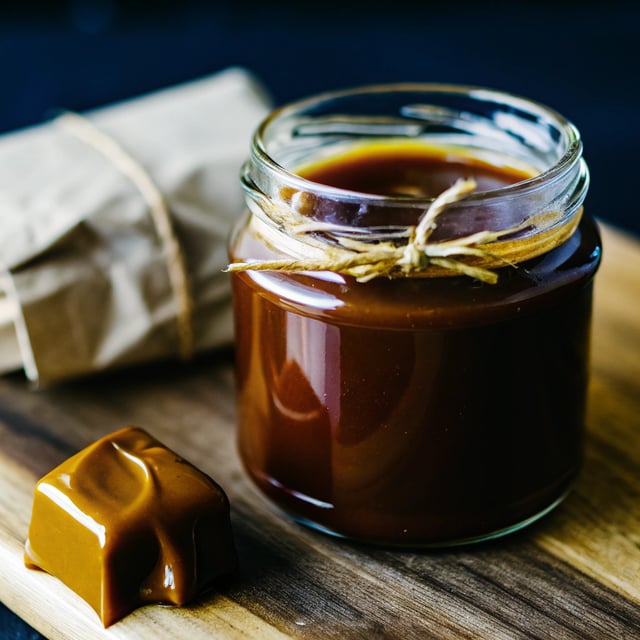 Deep, Dark Salted Butter Caramel Sauce [Sauce au Caramel au Beurre Salé]